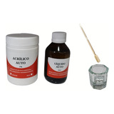 Kit Resina Acrílica Reparo Conserto Carcaça De Notebook
