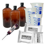 Kit Revelação Filme P&b + Garrafas + Béqueres + Termômetro