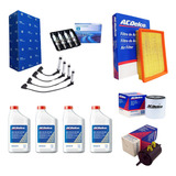 Kit Revisão C/ Óleo Filtros Velas E Cabos Originais 1.4 Flex