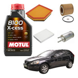 Kit Revisão Motul 8100 5w30 Volvo Xc60 3.0 2008 A 2010