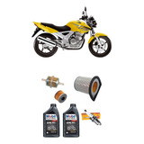 Kit Revisão Oléo Mobil Filtro Ar Vela Cbx 250 Twister 2007