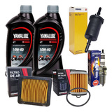 Kit Revisão Teneré 250 Yamalube 10w40 Fitros E Vela Iridium