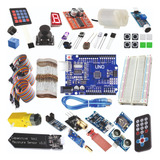 Kit Robótica 372 Pçs Master Arduino Sensores Eletrônica Nf-e