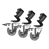 Kit Roda Para Tripé/ Rodízios Para Tripé/ Roda Para Tubo