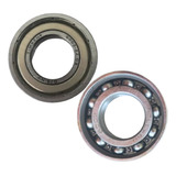 Kit Rolamento Eixo Comando Valvula 6002 6003 Yamaha Ybr 125