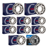 Kit Rolamentos Fazer 250 Motor Completo Cambio Varabrequim