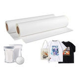 Kit Rolo Filme Dtf 60cm*100m + Pó De Poliamida 1kg Jojo