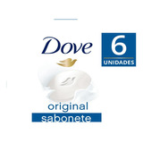Kit Sabonete Hidratante Em Barra Dove 90g Com 6 Unidades
