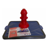 Kit Sanitário Canino + Poste Postinho Hidrante Cães Cachorro