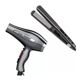 Kit Secador De Cabelo Profissional + Chapinha Lizze Extreme