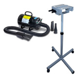 Kit Secador Soprador Animais Onixpet + Suporte Movel