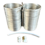 Kit Serpentina 30m 3/8 + Engates Rápidos Dmfit Chopeira Gelo