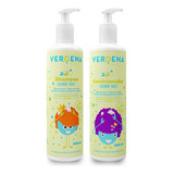 Kit Shampoo 250ml E Condicionador 250ml Infantil Coco Verdena Baby