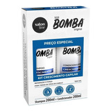 Kit Shampoo E Condicionador S.o.s Bomba Original Salon Line 200ml