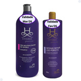 Kit Shampoo Neutralizador 1l E Mascara Liso Perfeito 480ml