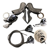 Kit Shimano 2x11v Ultegra St-r8020 Sti Freios/marchas 11 Vel