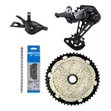 Kit Shimano Deore 12v M6100 Padrão Hg Cassete 11x52t Mtb