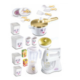 Kit Show De Cozinha 22 Peças Meninas Brinquedo Infantil