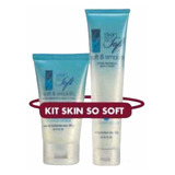 Kit Skin So Soft Creme Depilato´rio Para O Rosto E Corpo
