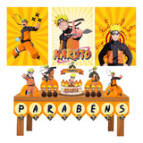Kit Só Um Bolinho - Naruto - Mesversário Festa Em Casa