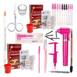 Kit Sobrancelha Design Profissional Henna Makiaj Paquimetro