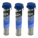 Kit Solda Em Fio 63x37 1mm 3 Tubos 25gr Best