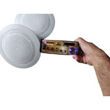Kit Som Ambiente Amplificador + 2 Arandelas C/ Falantes Jbl