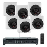 Kit Som Ambiente Frahm Slim 2700 Optical + 6 Arnadelas Jbl