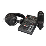 Kit Streaming Yamaha Ag03 Mk2 Lspk Preta
