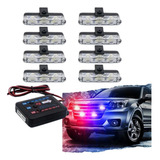 Kit Strobo 24w Grade Automotivo Policia Viatura Giroflex 12v