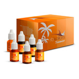 Kit Summer Com 6 Pigmentos Orgânicos 5ml Para Sobrancelhas Rbkollors Micropigmentação