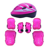 Kit Super Radical De Proteção Infantil Completo 3 Cor Tam. M Cor Rosa