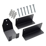 Kit Suporte De Parede Bicicleta Decora Bike Mtb Speed Bmx