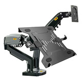 Kit Suporte S400 Nb 17 A 27 + Bandeja Fp-02 Notebook 10 A 17
