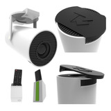 Kit Suportes Teto Controle Lente P/ Projetor Salange Hy 300 Cor Branco