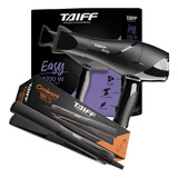 Kit Taiff Secador Easy 1700w 220v Prancha Cerâmica 180ºc Biv
