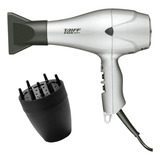 Kit Taiff Secador Fox Ion Prata 2000w + Difusor De Ar Smart