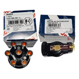 Kit Tampa Distribuidor + Rotor Bosch Opala 4.1 6cil Ignição 
