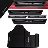 Kit Tapete Voyage G5 2009 /2013+ Jogo Soleira Protetor Porta