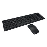 Kit Teclado E Mouse Wireless Sem Fio Ultra Slim 2.4g Ley-171