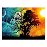Kit Telas Para Pintura Por Número Arte Terapia Quadro Óleo