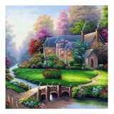 Kit Telas Para Pintura Por Número Terapia Arte Quadro Óleo &