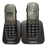 Kit Telefone Intelbras Ts 5120 Sem Fio + Extensão Ts 5121