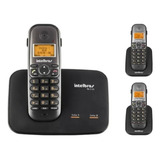 Kit Telefone Sem Fio 2 Linhas Ts 5150 + 2 Ramais 5121