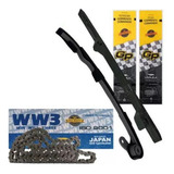 Kit Tensor + Guia + Corrente Cbx 250 Twister Xr 250 Tornado