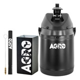 Kit Tereré Copo Bomba Garrafa Térmica Preto 2.5l - Agro