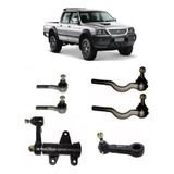 Kit Terminal + Braço Pitman + Auxiliar L200 Sport Outdoor
