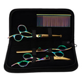 Kit Tesoura Tosa 6 Aço 440 Super Premuim Maryam Trading Pet