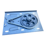  Kit Testeira Para Motor De Porta De Aço/enrolar 500/600 Kg