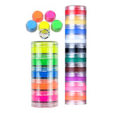 Kit Tinta Cremosa Facial 10 Cores + Kit Neon 5 Cores Colorma